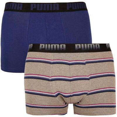2PACK pánske boxerky Puma viacfarebné (100001139 002) M 2PACK pánske boxerky Puma viacfarebné (100001139 002) M