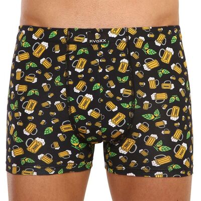 Pánske boxerky VoXX viacfarebné (Kevin-pivo/malé čierné) L Pánske boxerky VoXX viacfarebné (Kevin-pivo/malé čierné) L