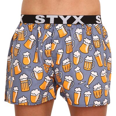 Pánske trenírky Styx art športová guma pivo (B1357) XL Pánske trenírky Styx art športová guma pivo (B1357) XL