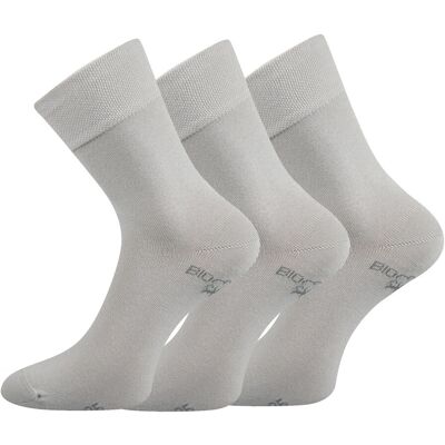 3PACK ponožky Lonka svetlosivé (Bioban) S 3PACK ponožky Lonka svetlosivé (Bioban) S