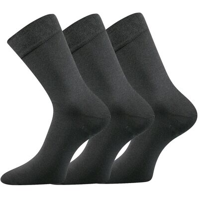 3PACK ponožky Lonka tmavosivé (Bioban) XL 3PACK ponožky Lonka tmavosivé (Bioban) XL