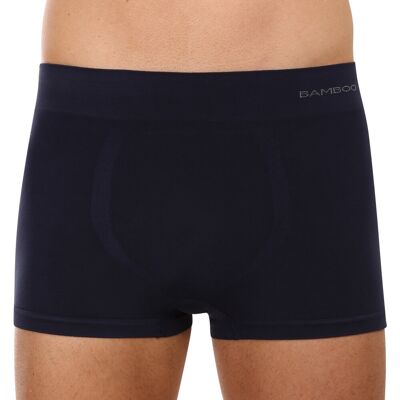 Pánske boxerky Gino bezšvové bambusové modré (53005) XL Pánske boxerky Gino bezšvové bambusové modré (53005) XL