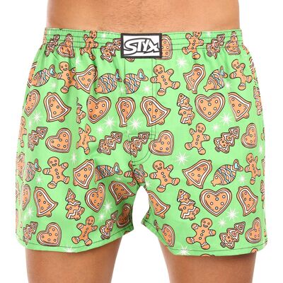 Pánske trenírky Styx art klasická guma nadrozmer Vianoce perníčky (E1753) 5XL Pánske trenírky Styx art klasická guma nadrozmer Vianoce perníčky (E1753) 5XL