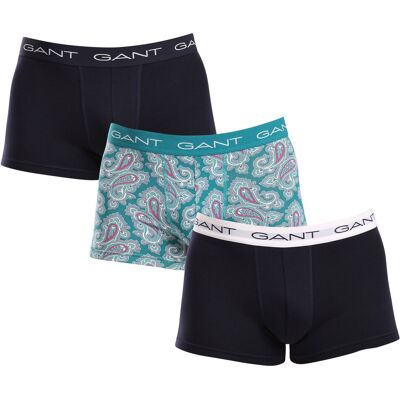 3PACK pánske boxerky Gant viacfarebné (902413033-340) L 3PACK pánske boxerky Gant viacfarebné (902413033-340) L