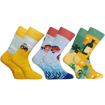 3PACK Veselé ponožky Dedoles (RS168243254) S 3PACK Veselé ponožky Dedoles (RS168243254) S