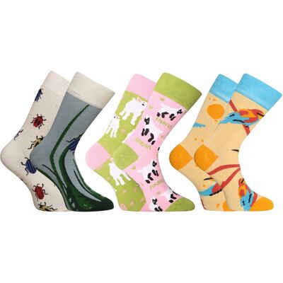 3PACK Veselé ponožky Dedoles (RS246155067) S 3PACK Veselé ponožky Dedoles (RS246155067) S