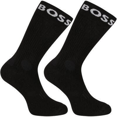 2PACK ponožky BOSS čierné (50469747 001) M 2PACK ponožky BOSS čierné (50469747 001) M