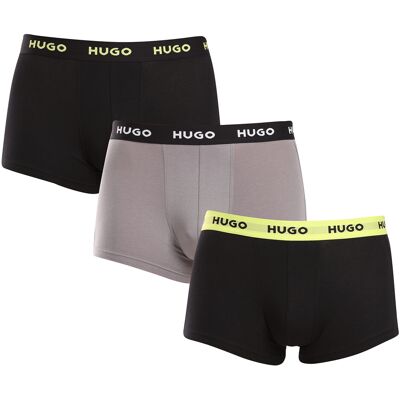 3PACK pánske boxerky HUGO viacfarebné (50517878 986) XXL 3PACK pánske boxerky HUGO viacfarebné (50517878 986) XXL