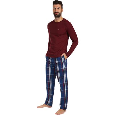 Pánske pyžamo Tommy Hilfiger viacfarebné (UM0UM03423 0S4) L Pánske pyžamo Tommy Hilfiger viacfarebné (UM0UM03423 0S4) L