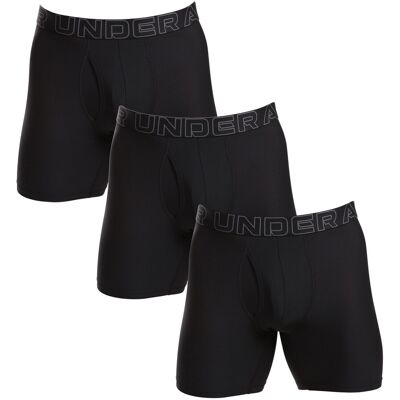 3PACK pánske boxerky Under Armour čierne (1383884 001) 5XL 3PACK pánske boxerky Under Armour čierne (1383884 001) 5XL