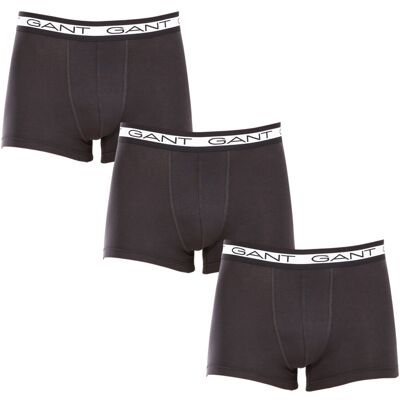 3PACK pánske boxerky Gant čierné (900003053-005) L 3PACK pánske boxerky Gant čierné (900003053-005) L
