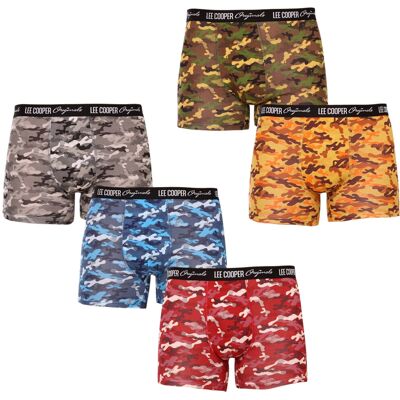 5PACK pánske boxerky Lee Cooper viacfarebné (LCU3200700D-1763075) M 5PACK pánske boxerky Lee Cooper viacfarebné (LCU3200700D-1763075) M