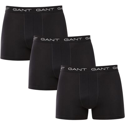 3PACK pánske boxerky Gant čierné (900023004-005) L 3PACK pánske boxerky Gant čierné (900023004-005) L