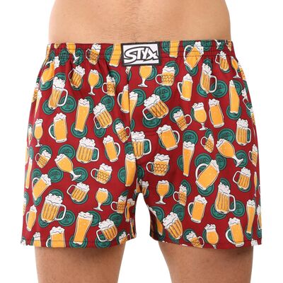 Pánske trenírky Styx art klasická guma nadrozmer pivo (E1855) 5XL Pánske trenírky Styx art klasická guma nadrozmer pivo (E1855) 5XL