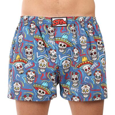 Pánske trenírky Styx art klasická guma nadrozmer lebky (E1856) 4XL Pánske trenírky Styx art klasická guma nadrozmer lebky (E1856) 4XL