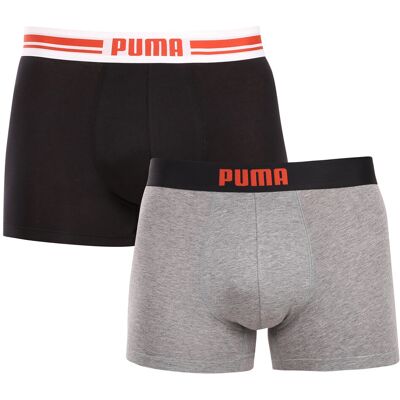 2PACK pánske boxerky Puma viacfarebné (701226763 013) XL 2PACK pánske boxerky Puma viacfarebné (701226763 013) XL
