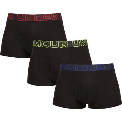 3PACK pánske boxerky Under Armour čierne (1383891 004) M 3PACK pánske boxerky Under Armour čierne (1383891 004) M