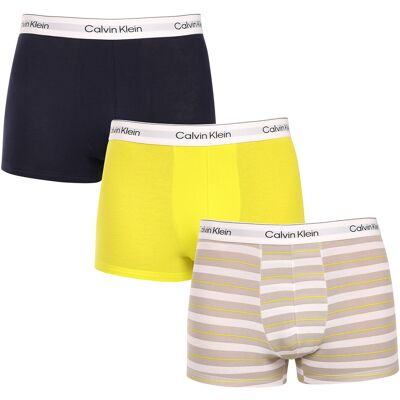 3PACK pánske boxerky Calvin Klein viacfarebné (NB4392-WCN) XL 3PACK pánske boxerky Calvin Klein viacfarebné (NB4392-WCN) XL