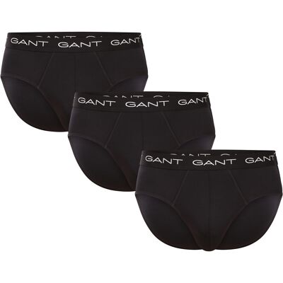 3PACK pánske slipy Gant čierne (900023001-005) L 3PACK pánske slipy Gant čierne (900023001-005) L