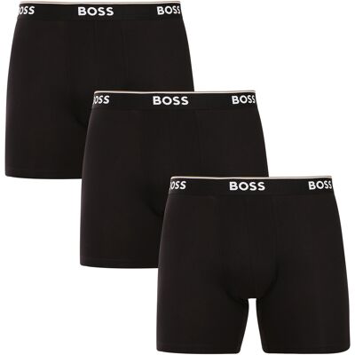3PACK pánske boxerky BOSS čierne (50538142 001) M 3PACK pánske boxerky BOSS čierne (50538142 001) M