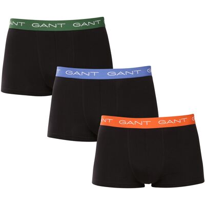 3PACK pánske boxerky Gant čierne (902533003-005) XXL 3PACK pánske boxerky Gant čierne (902533003-005) XXL