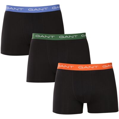 3PACK pánske boxerky Gant čierne (902533004-005) L 3PACK pánske boxerky Gant čierne (902533004-005) L