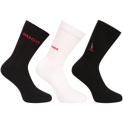 3PACK ponožky HUGO vysoké viacfarebné (50546351 960) M 3PACK ponožky HUGO vysoké viacfarebné (50546351 960) M