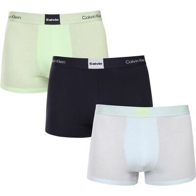 3PACK pánske boxerky Calvin Klein viacfarebné (NB4476-3U3) XL 3PACK pánske boxerky Calvin Klein viacfarebné (NB4476-3U3) XL