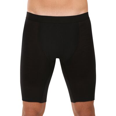 Pánske boxerky Sensor Air Long merino čierne (23200015) M Pánske boxerky Sensor Air Long merino čierne (23200015) M