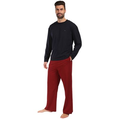 Pánske pyžamo Tommy Hilfiger viacfarebné (UM0UM03698 0WB) L Pánske pyžamo Tommy Hilfiger viacfarebné (UM0UM03698 0WB) L
