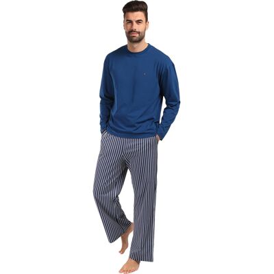 Pánske pyžamo Tommy Hilfiger viacfarebné (UM0UM03602 0V2) XL Pánske pyžamo Tommy Hilfiger viacfarebné (UM0UM03602 0V2) XL