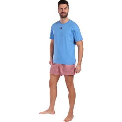 Pánske pyžamo Tommy Hilfiger viacfarebné (UM0UM03832 0WP) M Pánske pyžamo Tommy Hilfiger viacfarebné (UM0UM03832 0WP) M