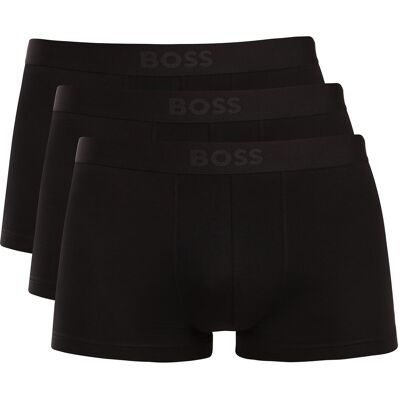 3PACK pánske boxerky BOSS čierné (50544263 002) XL 3PACK pánske boxerky BOSS čierné (50544263 002) XL