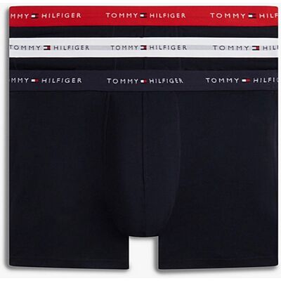3PACK pánske boxerky Tommy Hilfiger čierne nadrozmer (UM0UM03897 05M) 5XL 3PACK pánske boxerky Tommy Hilfiger čierne nadrozmer (UM0UM03897 05M) 5XL