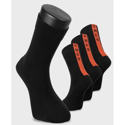 3PACK pánske ponožky UNCS BAXTER čierné (25Z100PPON) M 3PACK pánske ponožky UNCS BAXTER čierné (25Z100PPON) M