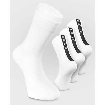 3PACK pánske ponožky UNCS BAXTER bielé (25Z102PPON) S 3PACK pánske ponožky UNCS BAXTER bielé (25Z102PPON) S