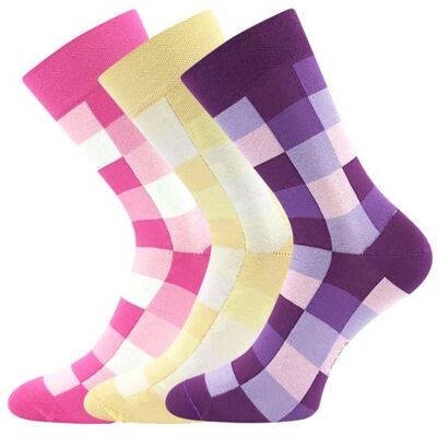 3PACK veselé ponožky Lonka viacfarebné (Dekostkan-mix A) M 3PACK veselé ponožky Lonka viacfarebné (Dekostkan-mix A) M