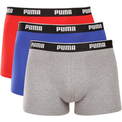 3PACK pánske boxerky Puma viacfarebné (701234187 010) L 3PACK pánske boxerky Puma viacfarebné (701234187 010) L