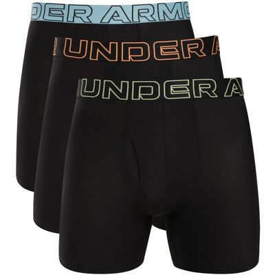 3PACK pánske boxerky Under Armour čierné (1383878 003) 5XL 3PACK pánske boxerky Under Armour čierné (1383878 003) 5XL