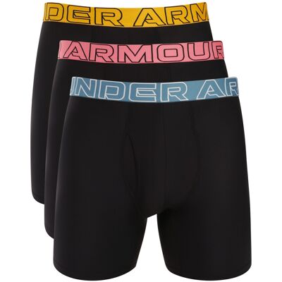 3PACK pánske boxerky Under Armour čierné (1383878 006) 4XL 3PACK pánske boxerky Under Armour čierné (1383878 006) 4XL