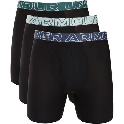 3PACK pánske boxerky Under Armour čierné (1383884 006) 5XL 3PACK pánske boxerky Under Armour čierné (1383884 006) 5XL