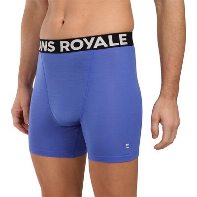 Pánske boxerky Mons Royale merino modré (100088-1169-172) L Pánske boxerky Mons Royale merino modré (100088-1169-172) L