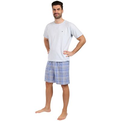 Pánske pyžamo Tommy Hilfiger viacfarebné (UM0UM03807 0S0) XXL Pánske pyžamo Tommy Hilfiger viacfarebné (UM0UM03807 0S0) XXL