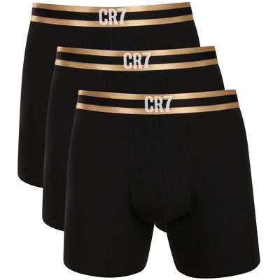 3PACK pánske boxerky CR7 čierné (7103-53-2203) M 3PACK pánske boxerky CR7 čierné (7103-53-2203) M