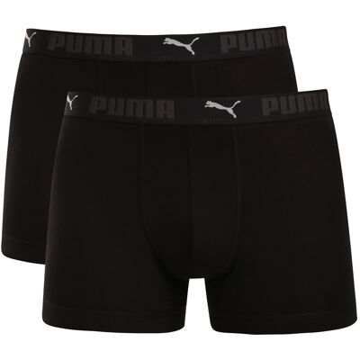 2PACK pánske boxerky Puma čierne (701210962 001) M 2PACK pánske boxerky Puma čierne (701210962 001) M