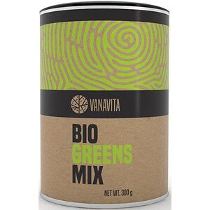 VanaVita Greens Mix BIO prášok na prípravu nápoja na detoxikáciu 300 g