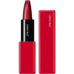 Shiseido Makeup Technosatin gel lipstick saténový rúž odtieň 411 Scarlet Cluster 4 g