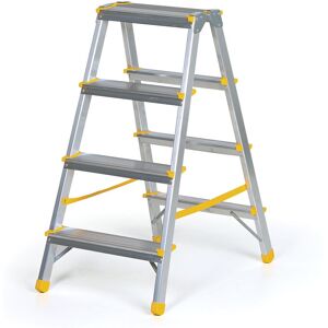 B2B Partner Obojstranné hliníkové schodíky ALVE EUROSTYL, 2x4 stupne, výška 0,84 m B2B Partner Obojstranné hliníkové schodíky ALVE EUROSTYL, 2x4 stupne, výška 0,84 m