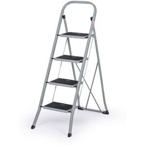 B2B Partner Oceľové skladacie schodíky, 930 mm, 4 stupne B2B Partner Oceľové skladacie schodíky, 930 mm, 4 stupne