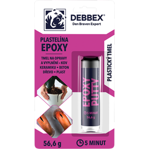 B2B Partner Plastelína Epoxy, 56,6 g, sivá B2B Partner Plastelína Epoxy, 56,6 g, sivá